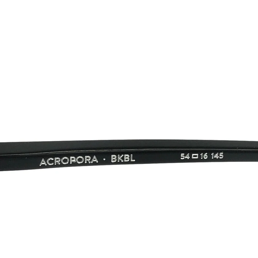 Etnia Barcelona Eyeglasses Frames ACROPORA BKBL Black Blue Square 54-16-145